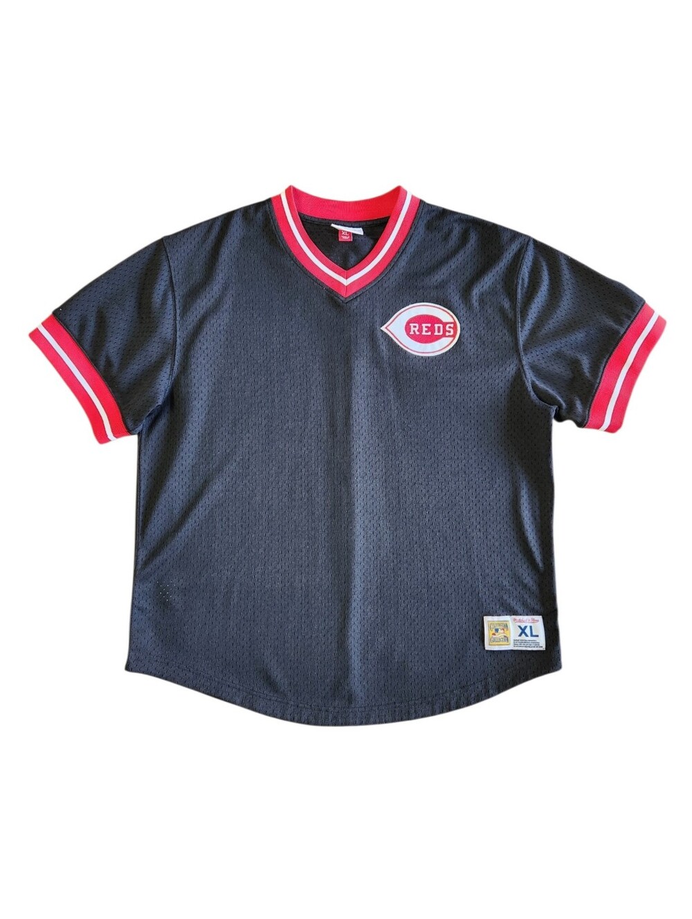 Mitchell & Ness Cincinnati REDS Authentic MLB Throwback Jersey Cooperstown XL